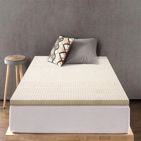 Pure Green 100% Natural Latex Mattress Topper - Firm - 2 Twin Size by ...