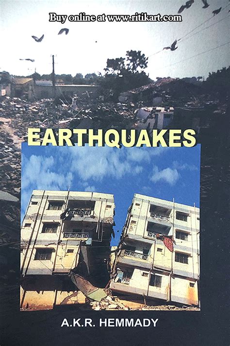 English Book Earthquakes By A.K.R.Hemmady I Ritikart