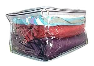 CDP Transparent Thick Plastic Multi Purpose Pouch, Stacker, Clothes ...