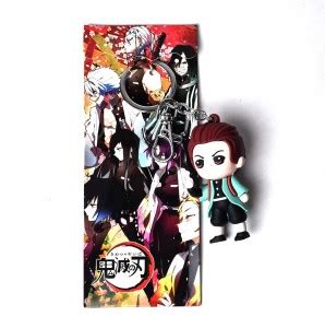 Daiyamondo Kamado Tanjiro Demon Slayer 3D keychain With Box Packing ...