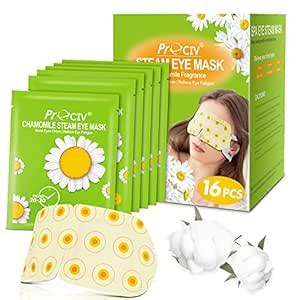 16 Packs Eye Masks for Dark Circles and Puffiness Disposable Soothing ...