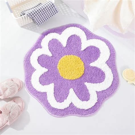 Amazon.com: TRUEDAYS Bathroom Rugs Cute Bath Mat for Women Small Water ...