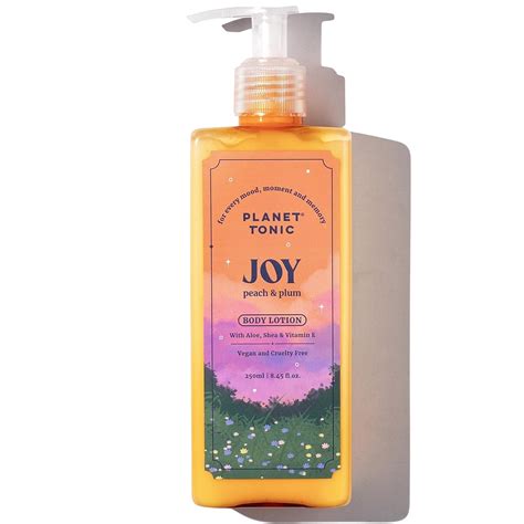 Buy Planet Tonic Joy Peach & Plum Body Lotion with Aloe, Shea & Vitamin ...