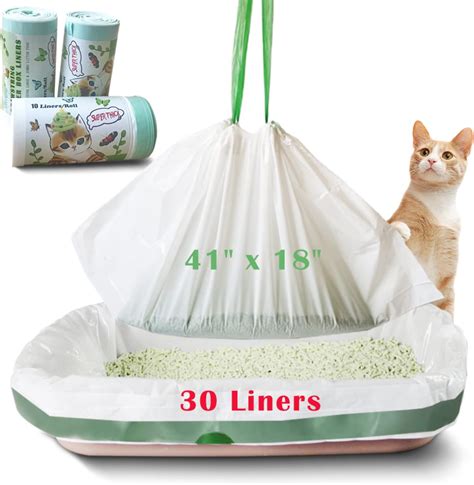 Fresh Kitty Super Jumbo Drawstring Litter Box Liners at Andres Lowe blog