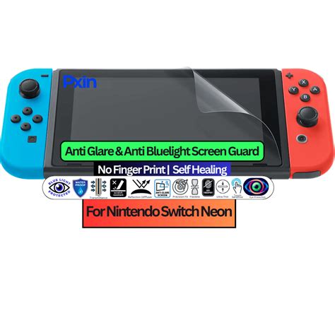 Anti Bluelight & Anti Glare Screen Guard for Nintendo Switch Neon ...