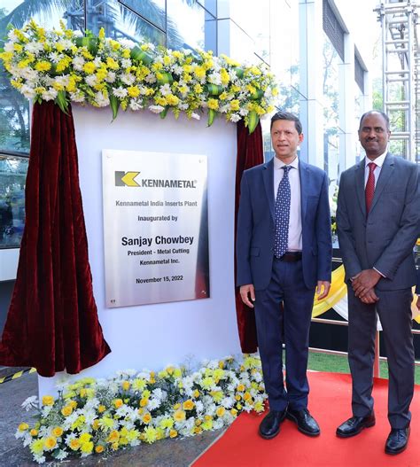 Kennametal India Inaugurates Advanced Inserts Manufacturing Facility in ...