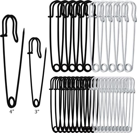 Amazon.com: Wish Hally Wood Set of 12pcs Extra-Large 4" Steel Safety ...