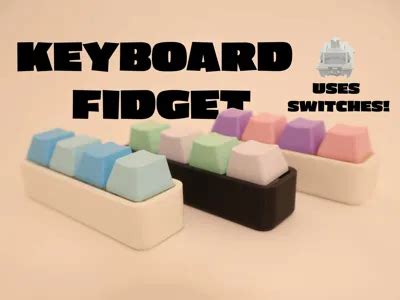 Image result for Mini Fidget Keyboard 3D Model