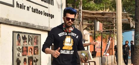 Maniesh Paul Wore Mismatched Sneaker Combo And Sported Blue Hair Streaks