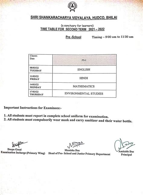 The Official website of Shri Shankracharya Vidyalaya, HUDCO, Bhilai.