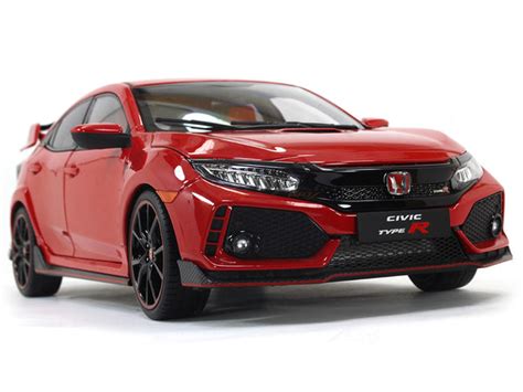 Honda Civic Type R Red 1:18 LCD models diecast scale car | Scale Arts India