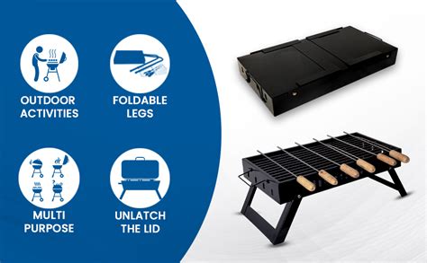 Peng Essentials GrillPorter Basic BBQ Grill for Indoor & Outdoor ...