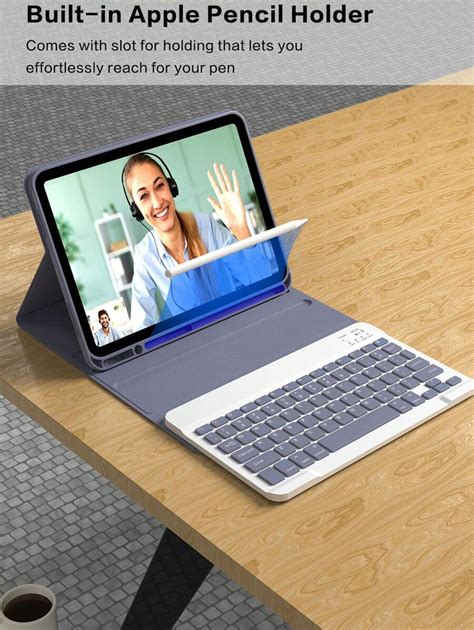 Apple Muis en Toetsenbordhoes Voor iPad 5e/6e/7e/8e/9e/10e, Pro 11, Air ...