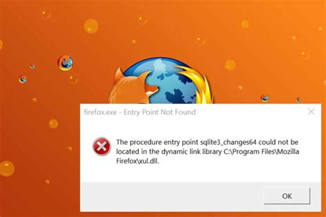 Fix Entry Point Not Found Error 的图像结果
