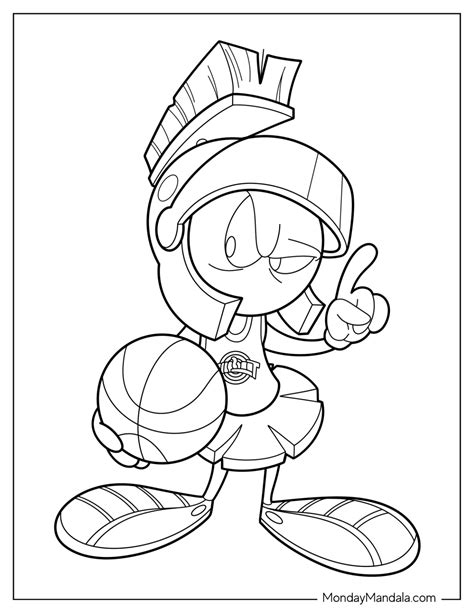Printable Marvin The Martian Coloring Pages [2025]