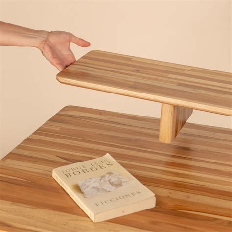 Ayman Solid Teak Wood Study Table – Nismaaya Decor