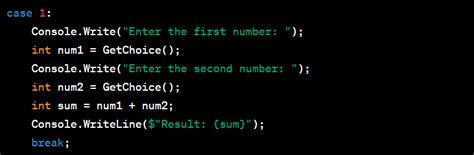 Image result for Console Program Menu