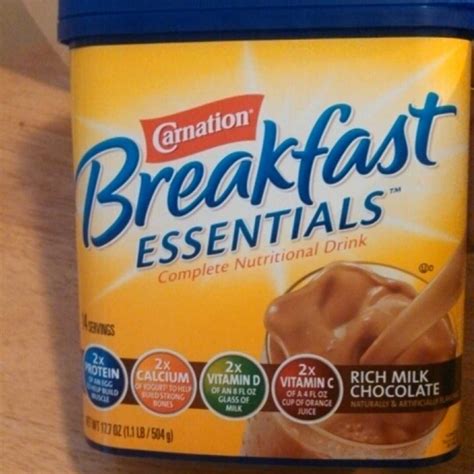 Carnation Instant Breakfast Essentials Nutrition Facts | Besto Blog