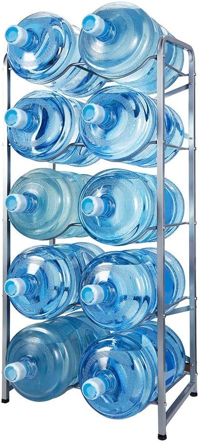 KAX 5-Tier Water Bottle Storage Rack for 10 Bottles - India | Ubuy