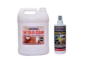 INDOPOWER Tiles Cleaner 5ltr. +All in-ONE Multi-Purpose Shiner 200ml ...