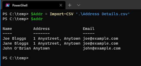 Image result for How to Create a CSV File in PowerShell