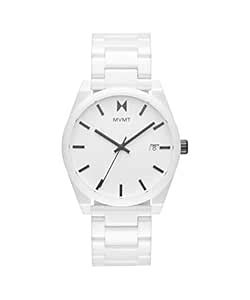 Buy MVMT | Element Ceramic | Men's Analog Watch |43 Mm, Dial-Color ...