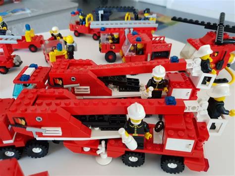 Legoland - 19 sets - a.o - Lego Fire Brigade, Police & Hospital Vintage ...