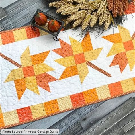 Image result for Easy Fall Table Runner Patterns