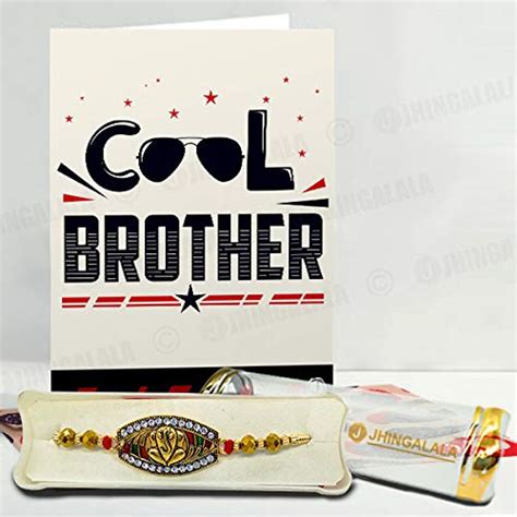 Rakhi :: Rakhi With Cool Brother Card
