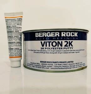 Berger Viton 2K Polyester Putty Car Body Filler Putty Price in India ...