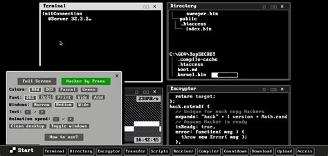 Hacking Screen Simulator 的图像结果