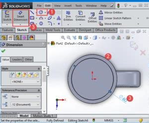 SolidWorks Example Sweep 的图像结果