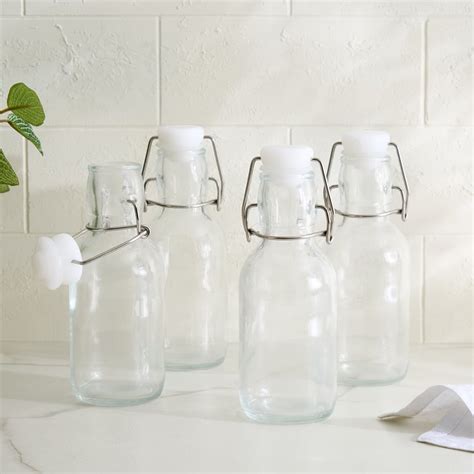 Buy Corsica Shane Set of 4 Glass Bottles - 250ml from Corsica by Home ...