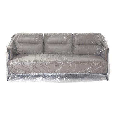 Amazon.com: CEMGYIUK Plastic Sofa Couch Cover,Plastic Furniture Covers ...