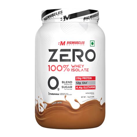 Zero Whey | 29g Isolate Protein | 0 Carbs & 0 Sugar