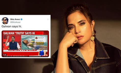 Twitter Slams Richa Chadha's Pics Used For 'Galwan' Row Coverage; Do We ...