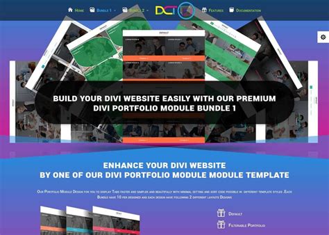 Image result for Divi Portfolio Module