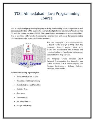 Java Programming Course Advertisement 的图像结果