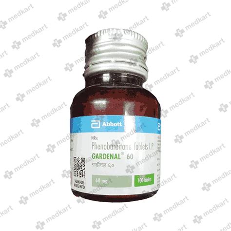 Gardenal 60mg Tablet 100's – Uses, Price & Side Effects | Medkart