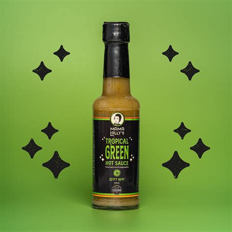 Buy Mama Lolly's Tropical Green Hot Pepper Sauce