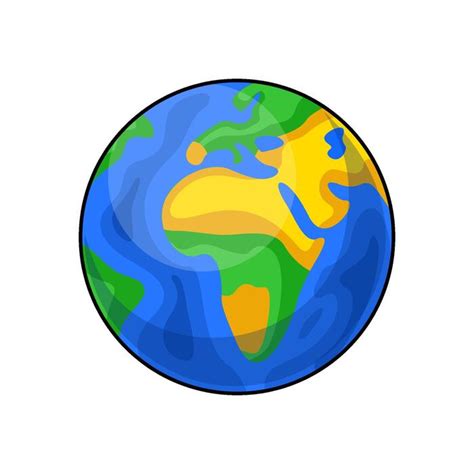 Earth Vector Drawing 的图像结果