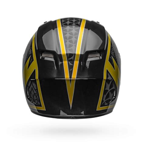 Bell Qualifier Scorch Gloss Black Gold Helmet– Moto Central