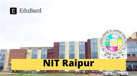 NIT Raipur | First International CNF On Emerging Technologies ...