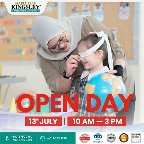Open Day! Prepare your child for a world without borders!, Kingsley ...