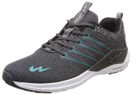 Buy Campus Men DHOOM-2 D.Gry/T.Blu Running Sport Shoe-9 UK/India (43 EU ...