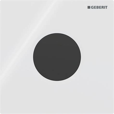 Geberit urinal flush control with electronic flush actuation, mains ...