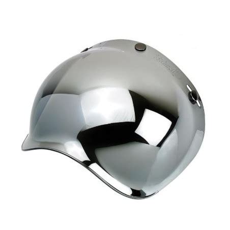 Visiera a bolla specchiata a 3 bottoni di ricambio per casco jet art ...