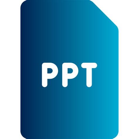 Arquivo ppt - ícones de interface grátis