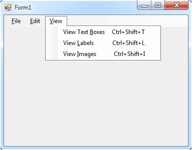 Image result for VB.NET Pop Up Menu