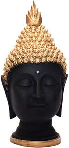 LUCKVIN Budha Head H&i Craft Showpiece Statue & Artifacts for Home ...